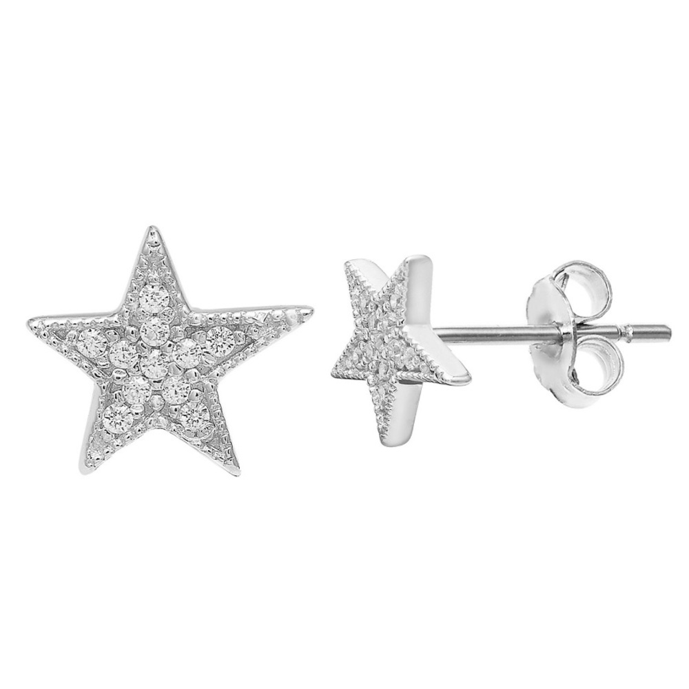 NWT 💫Primrose Sterling Silver Star Stud Earrings⭐️